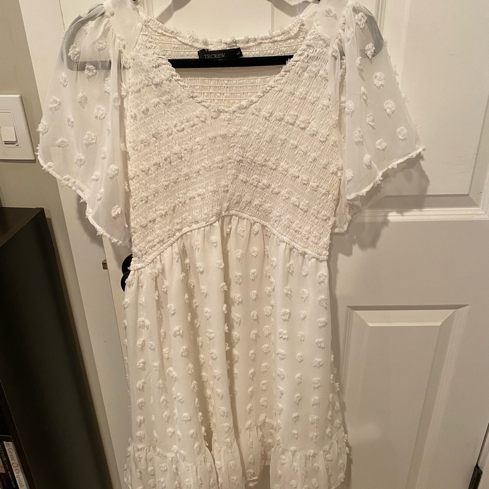 Women’s white dress